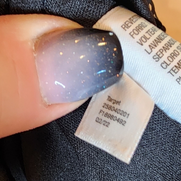 NWT Future Collective black sequin stretch flare pants.  Women's size 20W/22W - Picture 10 of 16